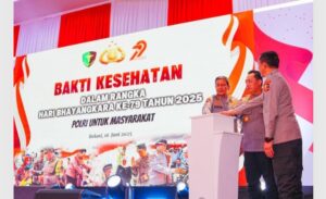 Kapolri Hadiri Puncak Bakti Kesehatan Jelang Hut ke-79 Bhayangkara, Diikuti Ratusan Ribu Peserta
