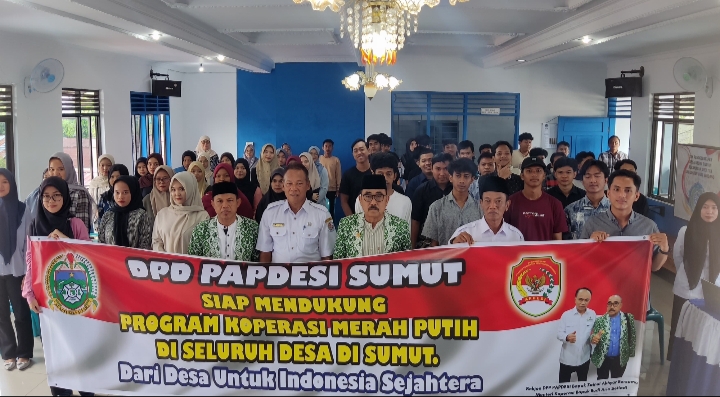 Tegas, PAPDESI Sumut Mendukung Penuh Program Koperasi Desa Merah Putih Presiden Prabowo