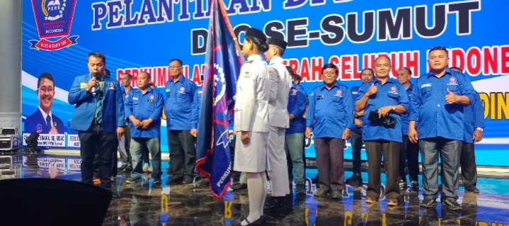 Ferry Sibarani Lantik Pengurus PPDI se-Sumut Periode 2025–2029: Tegaskan Peran Pers Sebagai Pilar Demokrasi
