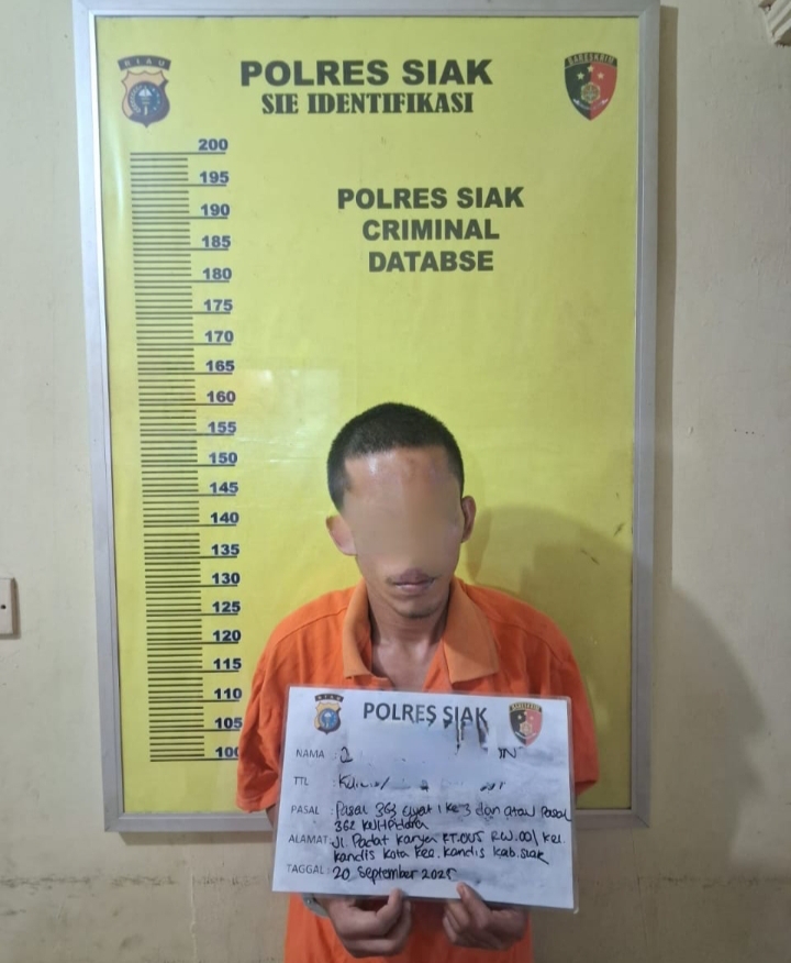 Polsek Kandis Ungkap Kasus Pencurian dengan Kerugian Rp100 Juta Lebih, Seorang Pelaku Diamankan