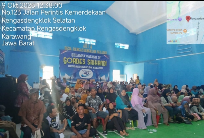 Pembagian Kartu ATM Program BPNT Dan Program PKH Di Wilayah Kecamatan Rengasdengklok