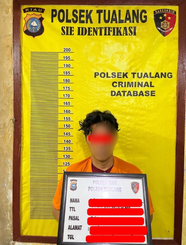 Curi 32 Meter Kabel Tembaga, Pekerja Kontraktor PT IKPP Ditangkap Polsek Tualang