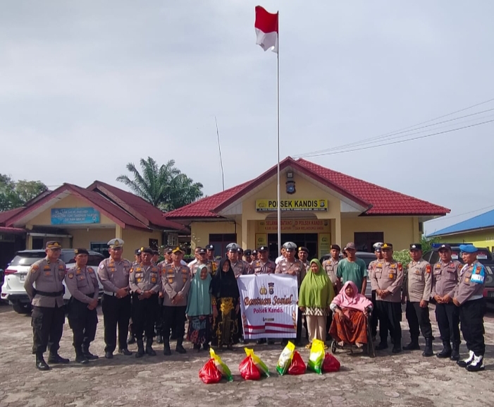 Polsek Kandis Gelar Jumat Berbagi: Wujud Nyata Kepedulian Polri untuk Masyarakat