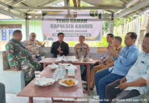 Polsek Kandis Gelar Temu Ramah dan Sambang Masyarakat di Kelurahan Simpang Belutu, Bahas Isu Sosial dan Program Green Policing Oplus_16908288