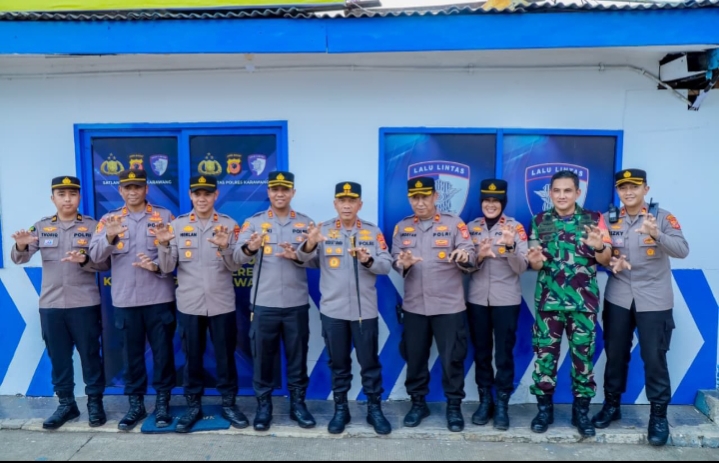 Kapolda Jabar Cek Jalur dan Persiapan Ops Lilin Lodaya 2025 di Karawang