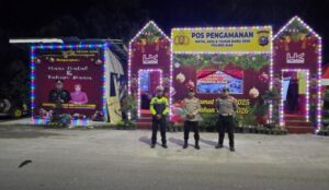 Jelang Nataru, Polsek Kandis Pastikan Pos Pam Exit Tol Kandis Utara Siap Beroperasi Oplus_16908288