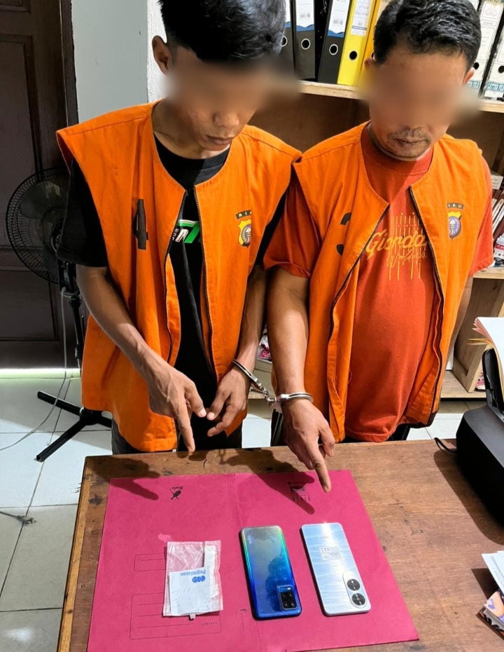 Polsek Sungai Apit Ungkap Kasus Narkotika, Dua Pria Diamankan bersama Barang Bukti