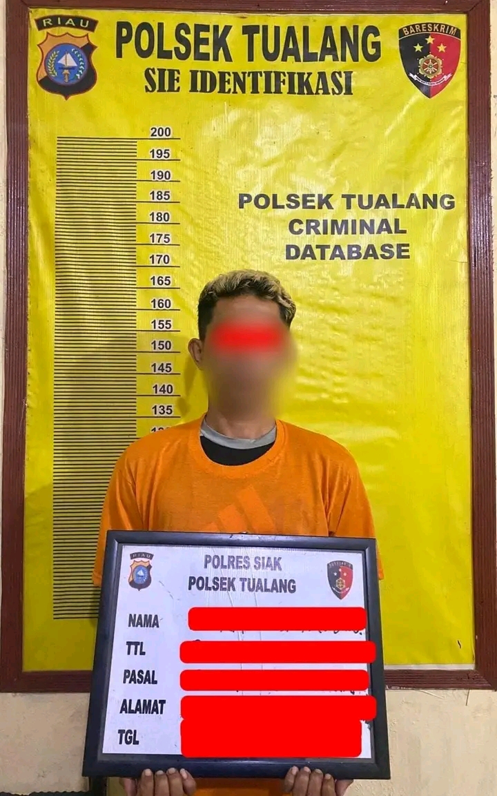 Polsek Tualang Bongkar Peredaran Sabu di Kawasan PT IKPP, Satu Pria Diamankan