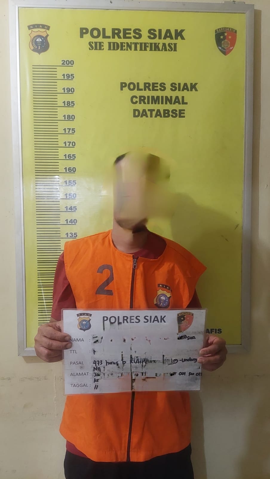 Aksi Bejat Terhadap Anak Terbongkar, Polsek Kandis Ringkus Terduga Pelaku di Pasar