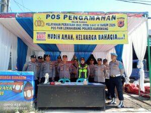 Pengamanan Ketupat Lodaya 2026, Polres Karawang Siagakan Personil IMG-20260314-WA0059