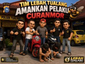Tim Lebah Tualang Ringkus Pasutri Pelaku Spesialis Curanmor, Akui Beraksi di Tujuh TKP IMG-20260527-WA0061