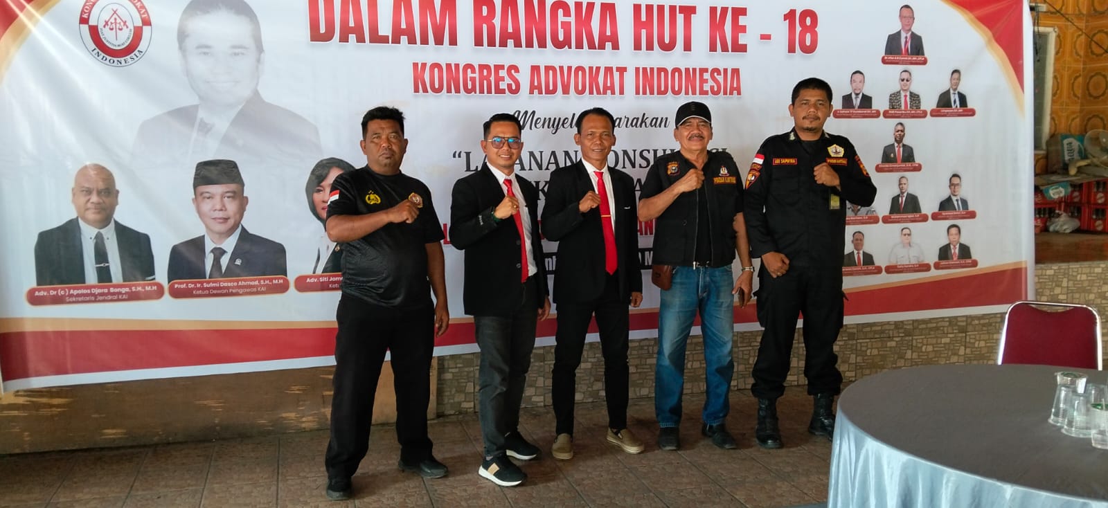 HUT KAI ke-18,LBH Advokat Peduli Bangsa gelar konsultasi Hukum Geratis