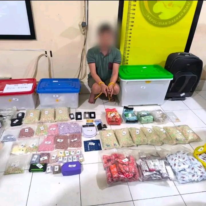 Bongkar Gudang Narkoba di Pekanbaru, Polda Riau Amankan Kurir dan Kejar Aset Lewat TPPU
