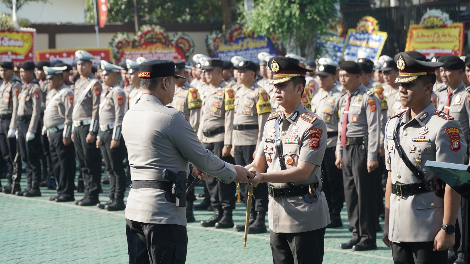 Resmi! Polres Karawang Naik Status Jadi Polresta, Kombes Mario Prahatinto Resmi Pimpin
