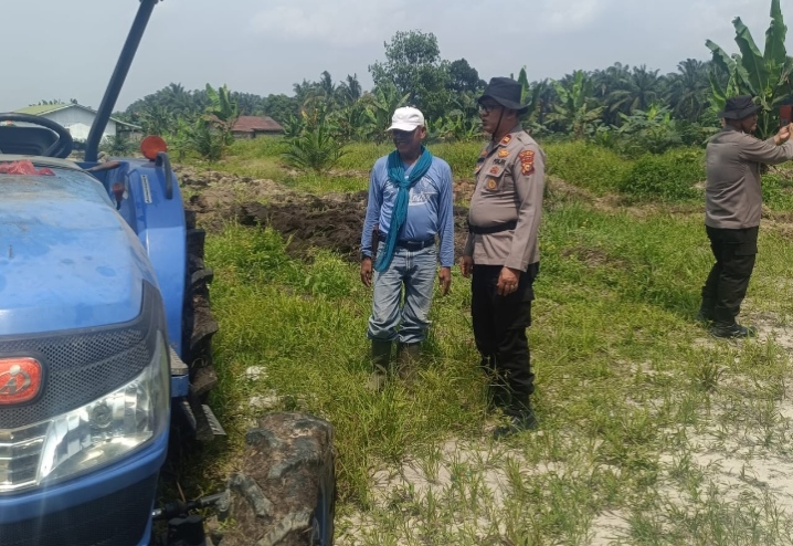 Kuartal III Dimulai, Polsek Kandis Dorong Petani Tingkatkan Produksi Jagung