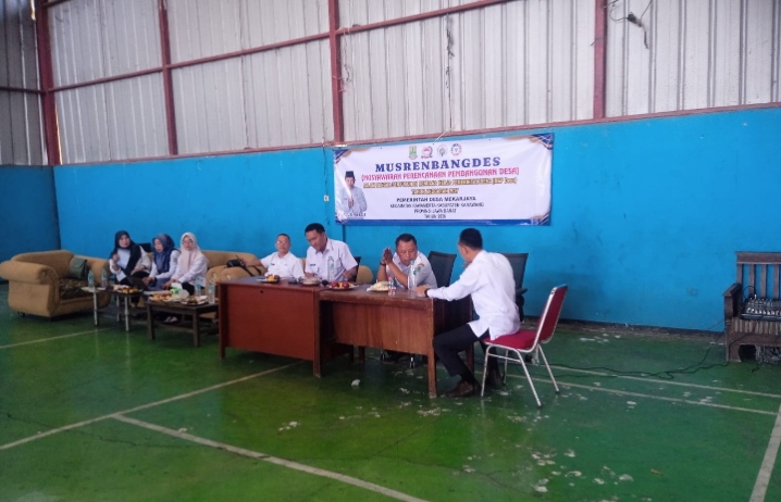 Desa Mekarjaya Gelar Musrenbangdes RKP Desa Tahun Anggaran 2025 -2026