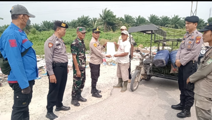 Sebelum Api Berkobar, Tim Gabungan Kandis Bergerak Cegah Karhutla