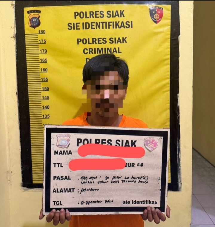 Polsek Lubuk Dalam Ungkap Kasus Pencurian Dengan Kekerasan, Satu Pelaku Ditangkap di Pekanbaru 