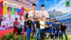 Disparpora Karawang Meriahkan HUT ke-393 dengan Bupati Cup Mini Soccer dan Turnamen E-Sport Oplus_16908288
