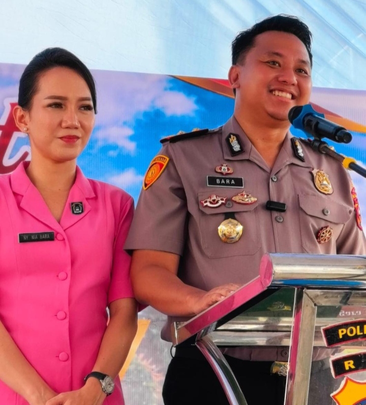 Pisah Sambut Kapolsek Kandis, Kompol Bagus Tegaskan Komitmen Jaga Kamtibmas dan Cegah Karhutla