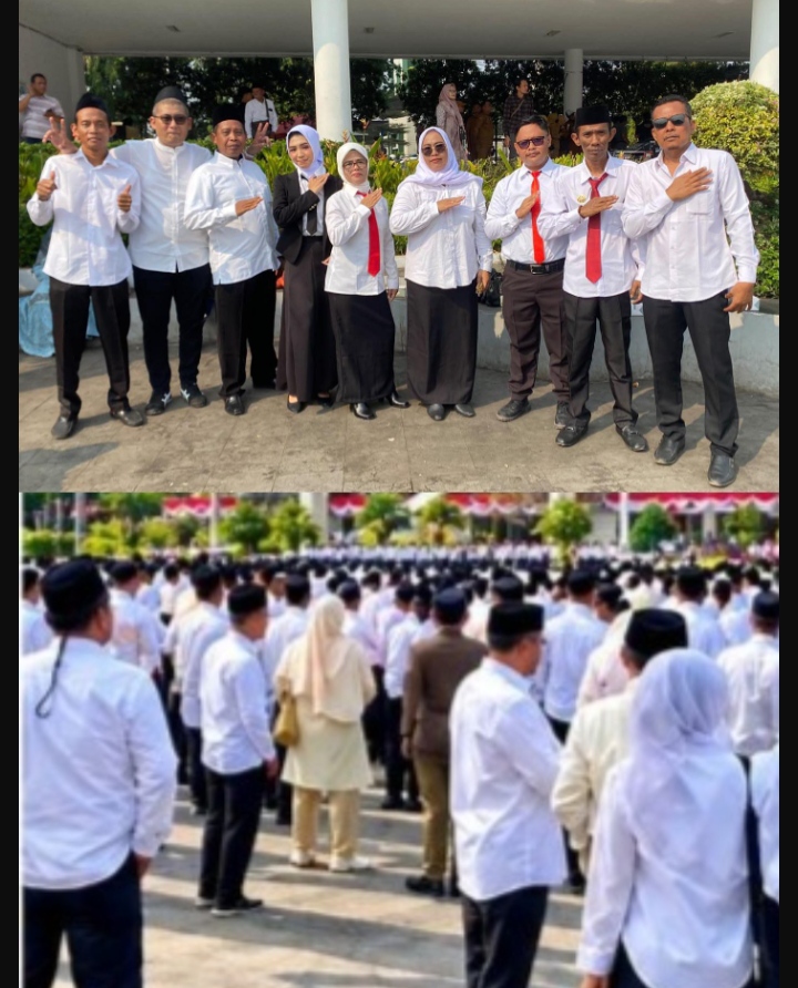 Anggota BPD Se Kabupaten Karawang Di Lantik Masa Jabatan Ke Anggotaan Tahun 2026 Samapai 2034